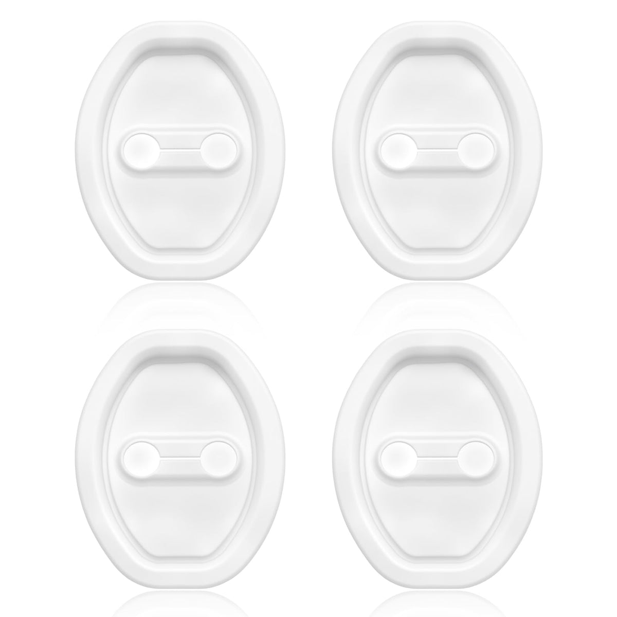 4PCS Upgraded Car Door Latch Guard Cover,Silicone Car Door Lock Cover for Car Door Protector and Noise Reduction,Universal Autom
